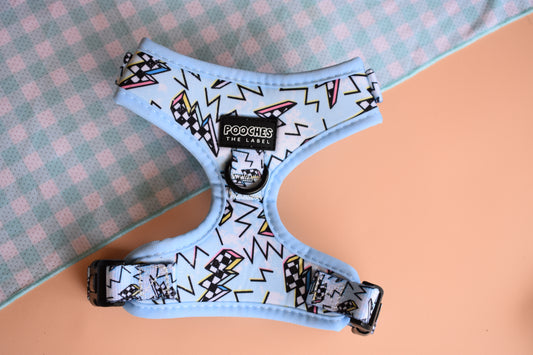 Bolted Blue Harness