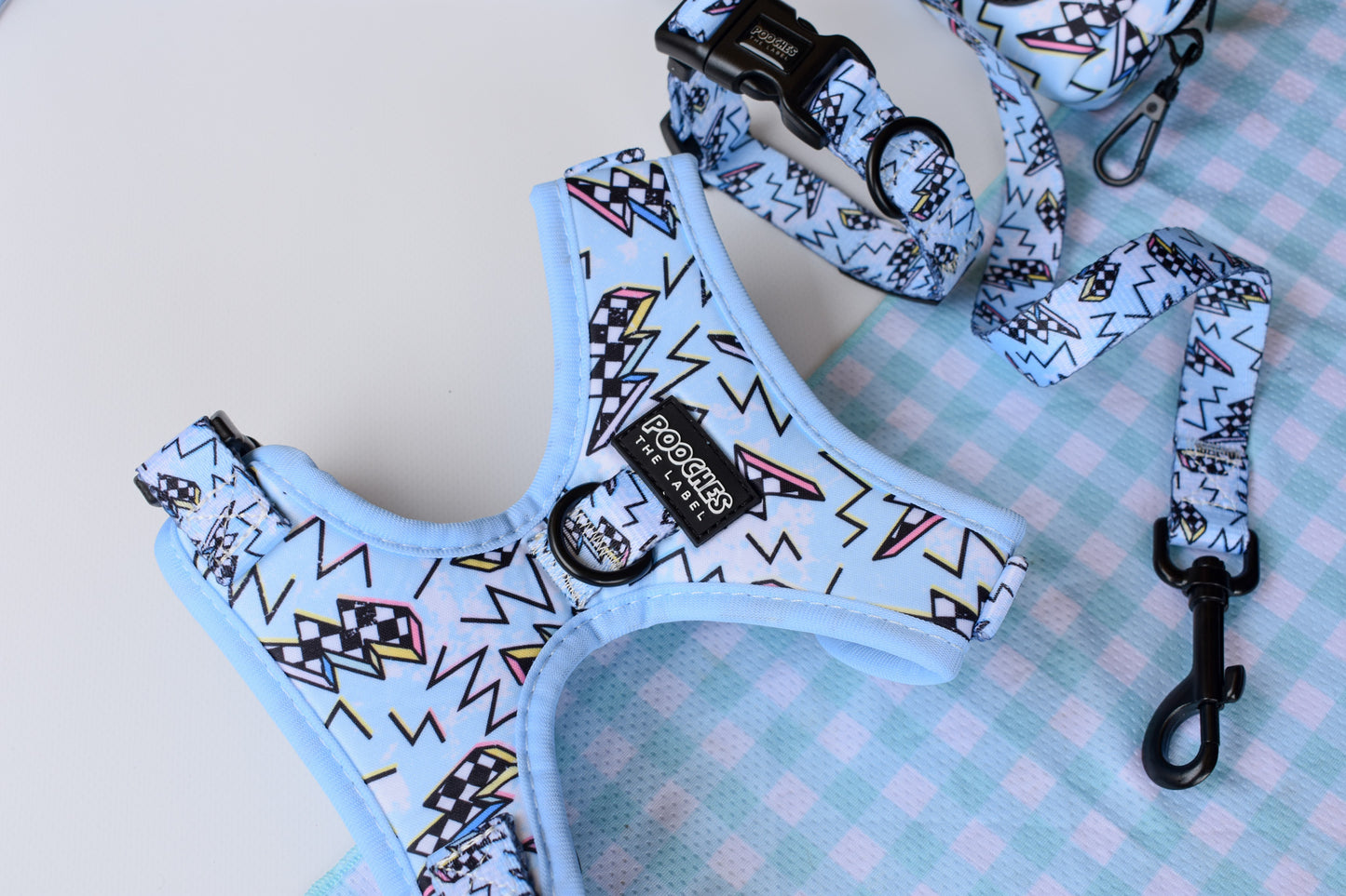 Bolted Blue Harness